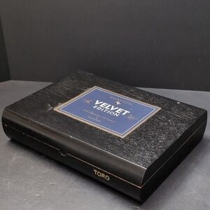 Rocky Patel,Black Wooden Empty Cigar Box.